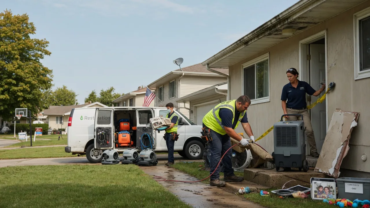 Water Damage Restoration in Red Bud, IL near me